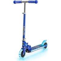 XOOTZ Wild Rider Tiger LED Kids Kick Scooter - Blue, Blue