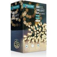 Premier Timelights 600 Warm White LEDs - 60 m