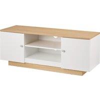 TTAP Venice 1200 mm TV Stand -White, White,Brown