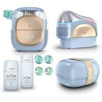 SHARK FacialPro Glow DePuffi At Home Facial - Spa Blue, Blue