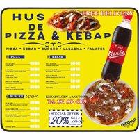 GITGUD Pizzakebab Gaming Mouse Mat - Multicolour, Large