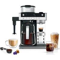 NINJA Prestige DualBrew System CFN802UK Coffee Machine - Stainless Steel & Black, Stainless Steel