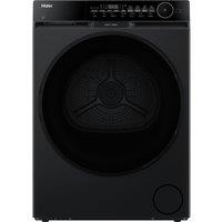 Haier X Series 9 HD100-CQ387BU1UK WiFi-enabled 10 kg Heat Pump Tumble Dryer - Black, Black