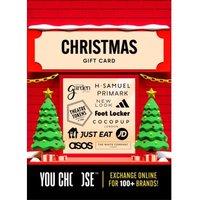 YOU CHOOSE Christmas Digital Gift Card - £30