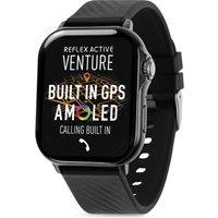 REFLEX ACTIVE Venture 400 S XL Smart Watch - Black, Silicone Strap, Black