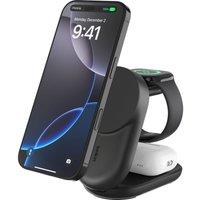 Belkin UltraCharge Qi2 3-in-1 Magnetic 25 W Wireless Charger - Black, Black