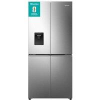 HISENSE PureFlat RQ5P470SMIE American-Style Smart Fridge Freezer - Stainless Steel, Stainless Steel