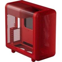 HYTE X50 Modern Performance ATX Mid-Tower PC Case - Cherry, Red