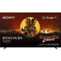 55" Sony BRAVIA 8 OLED 4K HDR Smart TV - K55XR8AB, Silver/Grey