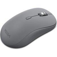 LENOVO Yoga Silent Wireless Optical Mouse - Luna Grey, Silver/Grey