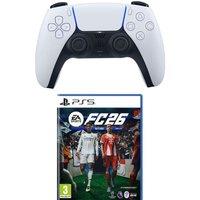 Sony PS5 DualSense Wireless Controller & EA Sports FC 26 (PS5) Bundle