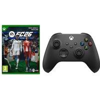 Microsoft Wireless Controller (Carbon Black) & EA Sports FC 26 - Xbox Series X / Xbox One Bundle
