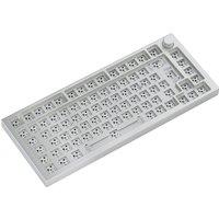 GLORIOUS GMMK PRO Barebones 75% Gaming Keyboard - White, White