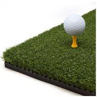 SIMSPACE Tee Turf Hitting Mat - 1.5 m x 1.5 m, Green