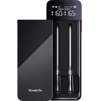 GOVEE H5192 Smart Temperature Probe - Black & Silver, Silver/Grey,Black