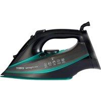 TOWER CeraGlide T22013TL Steam Iron - Teal, Green,Black