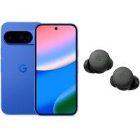 Google Pixel 10 (256 GB, Indigo) & Pixel Buds Pro 2 Wireless Bluetooth Earbuds Bundle, Blue
