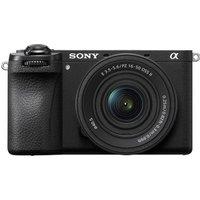 SONY a6700 Mirrorless Camera with E PZ 16-50 mm f/3.55.6 OSS II Lens, Black