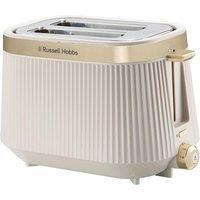 RUSSELL HOBBS Bronte 26761 2-Slice Toaster - Stone, Cream