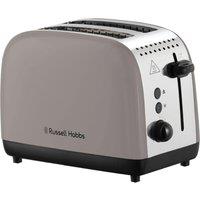 RUSSELL HOBBS Classics 26931 2-Slice Toaster - Mocha, Silver/Grey,Brown