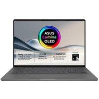 ASUS Zenbook A14 UX3407QA 14" Refurbished Laptop, Copilot PC Snapdragon X Plus, 1 TB SSD, Iceland Grey (Excellent Condition), Cream,Silver/Grey