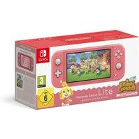 NINTENDO Switch Lite & Animal Crossing: New Horizons Bundle - Coral, Pink