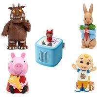 Tonies Toniebox 2 Starter Set & Audio Figures Bundle - Sky Blue