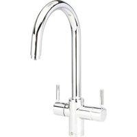 INSINKERATOR 3-in-1 J Shape Steaming Hot Water Tap - Chrome