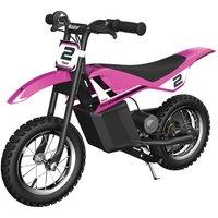 RAZOR Dirt Rocket MX125 Electric Kids Motorbike - Pink, Pink,Black