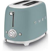 SMEG TSF01EGMUK 2-Slice Toaster - Emerald Green, Green