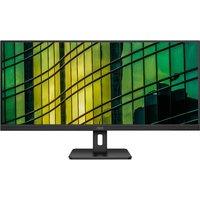Aoc U34E2M Wide Quad HD 34" VA WLED Monitor - Black, Black