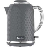 BREVILLE Curve VKT227 Jug Kettle - Grey, Silver/Grey