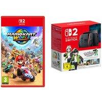 Nintendo Switch 2, Pokmon Legends Z-A & Mario Kart World Bundle, Black