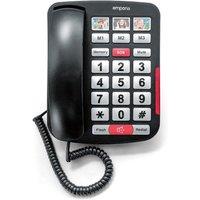 EMPORIA AMPLI40 Corded Phone - Black, Black