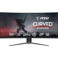 MSI MPG 346CQRF X24 Wide Quad HD 34 Curved Rapid VA Gaming Monitor - Black, Black
