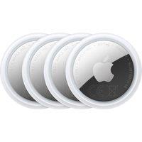 APPLE AirTag (2nd Generation) Bluetooth Tracker - Pack of 4, Silver/Grey,White