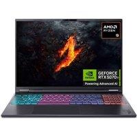 ACER Nitro 16S AI 16 Refurbished Gaming Laptop - AMD Ryzen AI 9, RTX 5070 Ti, 1 TB SSD (Excellent Condition), Black