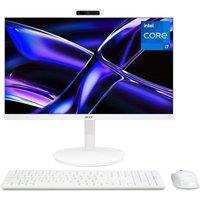 ACER Aspire C27-A 27 Refurbished All-in-One PC - IntelCore i7, 1 TB SSD, White (Very Good Condition), White