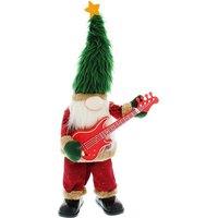 FESTIVE Animated Rockstar Santa