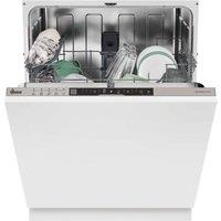 HOOVER H-Dish 300 Lite HIP 3C7E0S-80 Full-size Fully Integrated Dishwasher, Silver/Grey