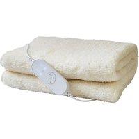 MORPHY RICHARDS EverCosy Fleece Electric Underblanket - Cream, 150 x 122 cm