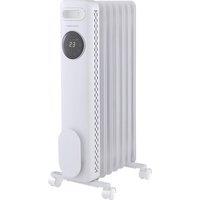 MORPHY RICHARDS HeatFlux Digital Oil-Filled Radiator - White, White