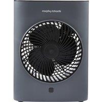 Morphy Richards HeatFlux 2000 W Portable Hot & Cool Fan Heater - Grey, Silver/Grey