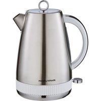 MORPHY RICHARDS Mexborough Jug Kettle - White, White,Silver/Grey