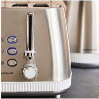 MORPHY RICHARDS Mexborough 242903 4-Slice Toaster - White & Stainless Steel, Stainless Steel