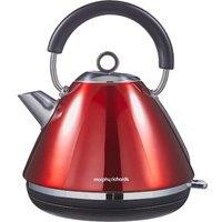 MORPHY RICHARDS Accents Traditional Kettle - Red, Red