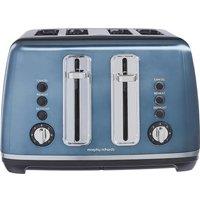 MORPHY RICHARDS Accents 242049 4-Slice Toaster - Blue, Blue