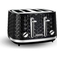 MORPHY RICHARDS Vector 248131 4-Slice Toaster - Black, Black