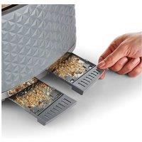 MORPHY RICHARDS Vector 248135 4-Slice Toaster - Grey, Silver/Grey