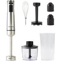 MORPHY RICHARDS Hand Blender Set - Silver, Silver/Grey